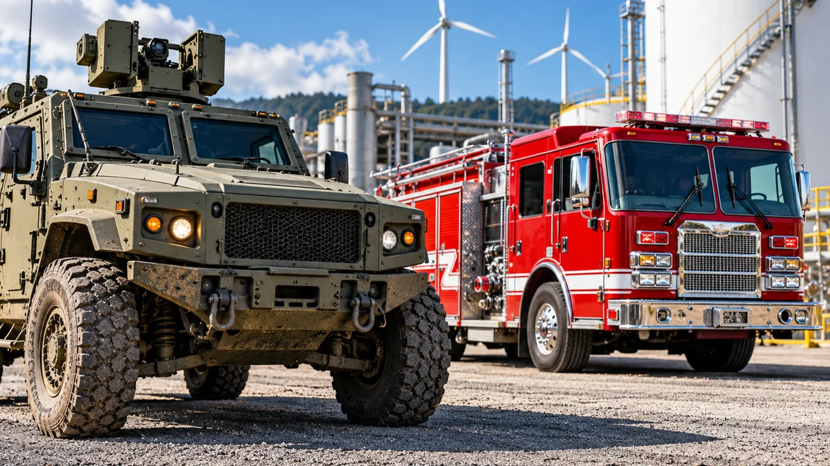 Illustrative image of Defense, Emergency & Energy