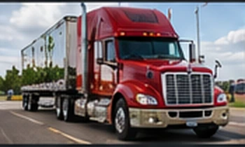 Illustrative highway and vocational fleet trucks